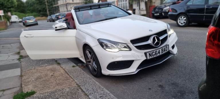 Mercedes-Benz, E CLASS, Convertible, 2015, Semi-Auto, 2143 (cc), 2 doors