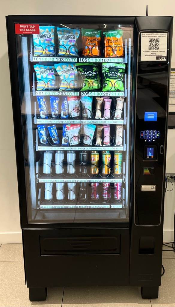 Vending Machine - Crane Merchant Media 4 Snack & Drink Combo