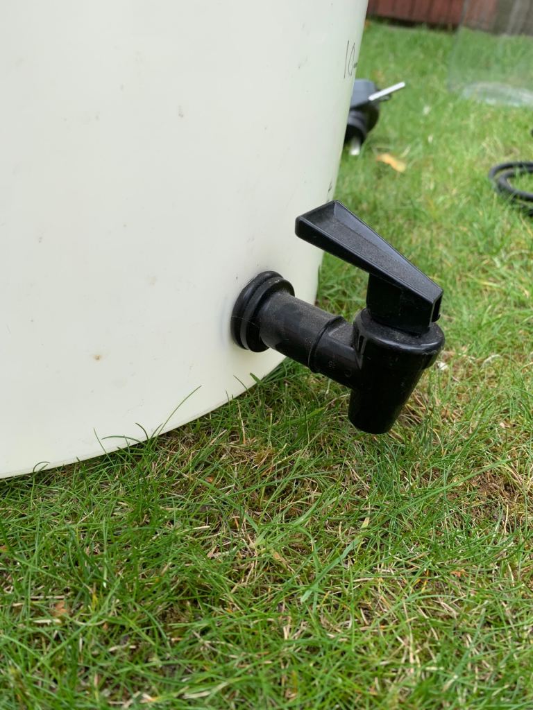 Homebrew 25l hot water tank