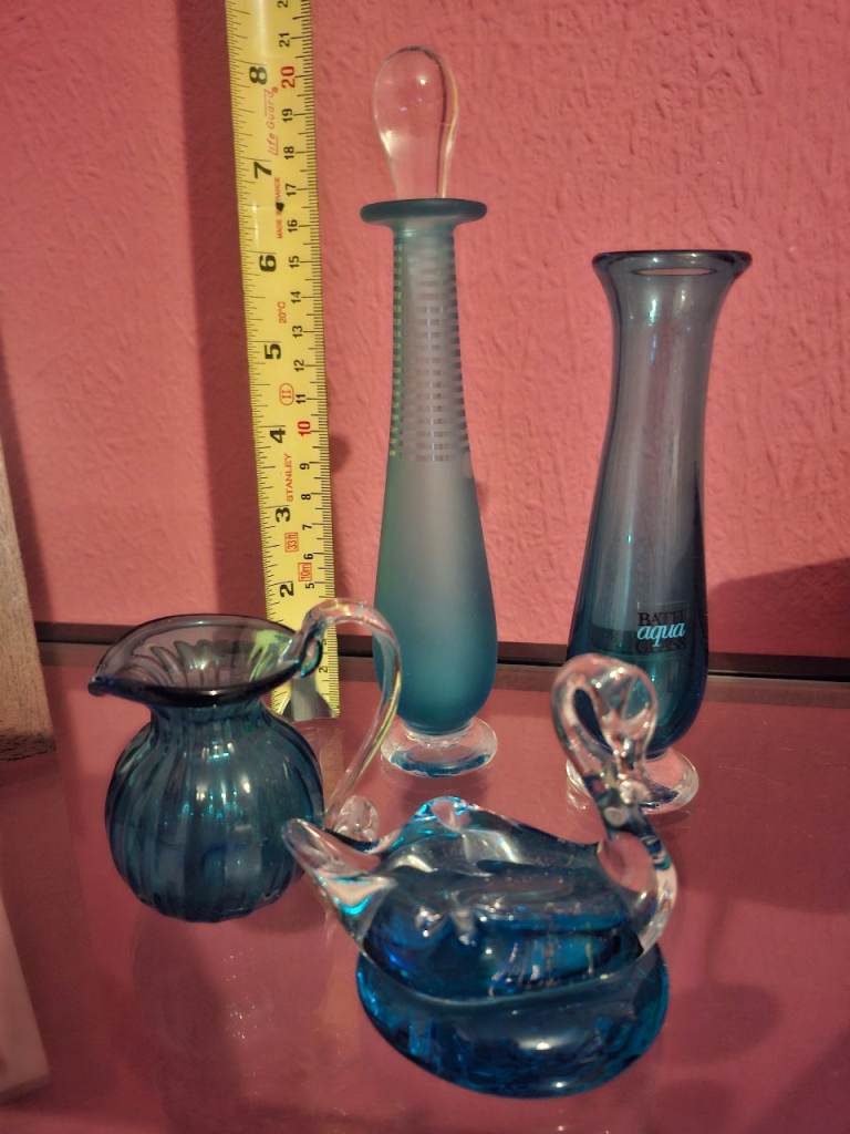 Bath Aqua Glass collection