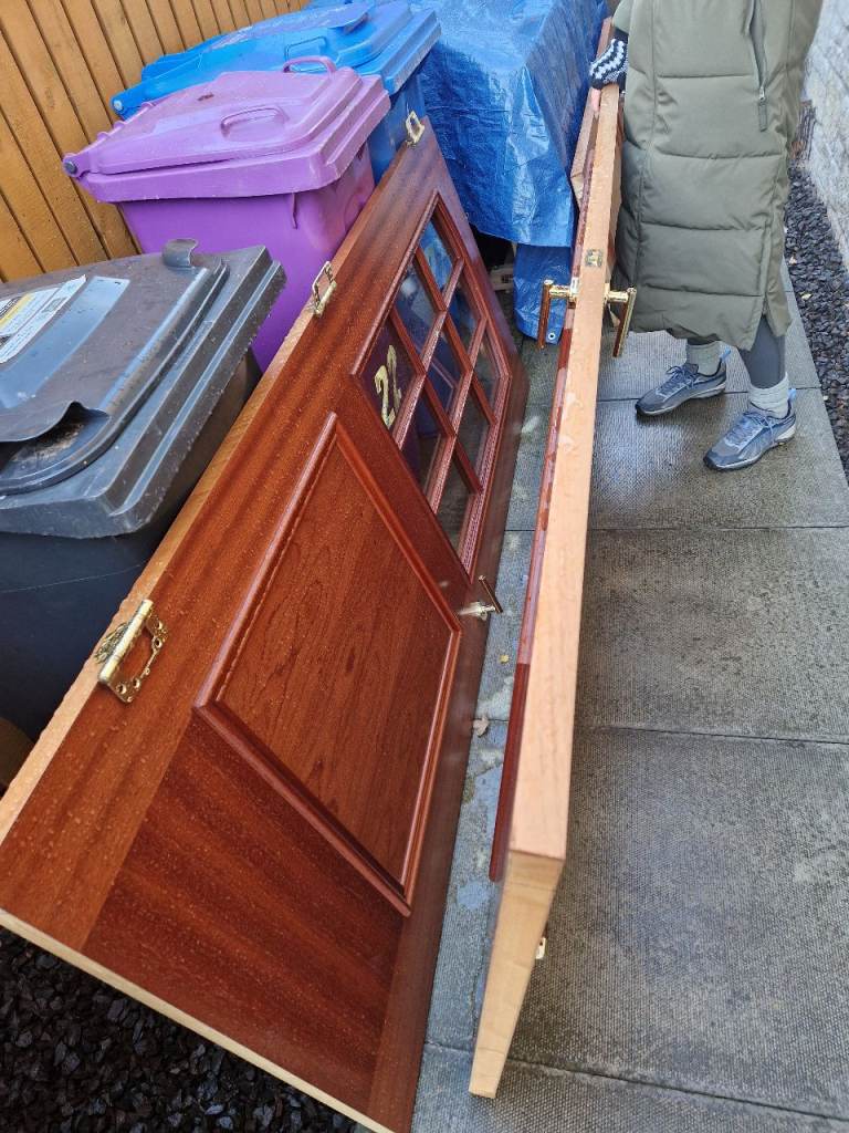 Mahogany internal doors