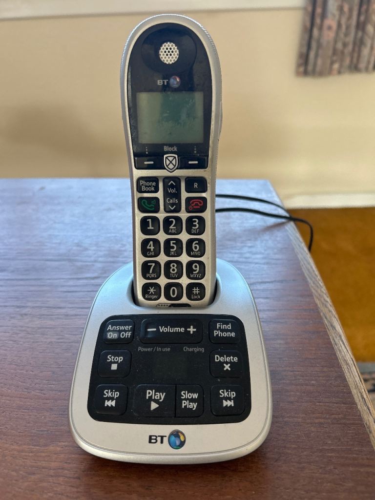 BT Cordless Phone BT4600 with Answering Machine  – Good Condition
