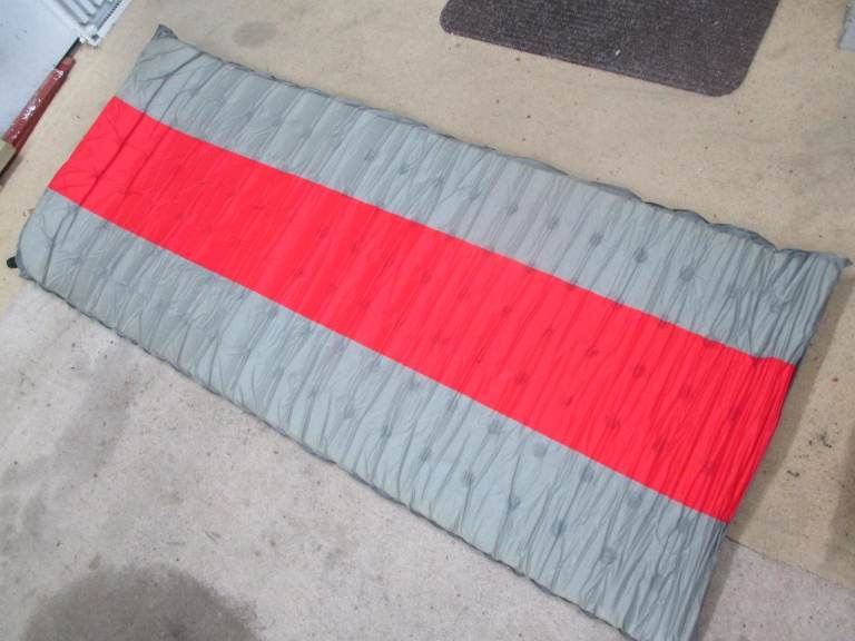 Single camping mattress bed roll self-inflating used twice Great condition