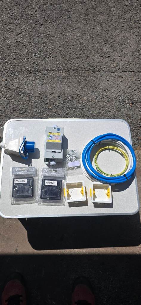 Campervan 240v electric kit 