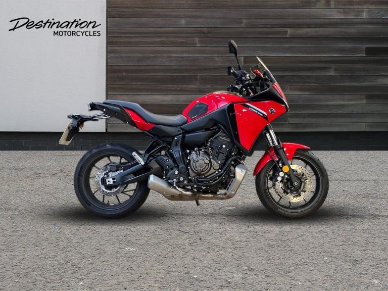 2025 Yamaha Tracer 7 (MTT 690-A) red 6 Speed