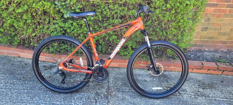 Mongoose Mountain Bike – Orange, As Good condition and fully working