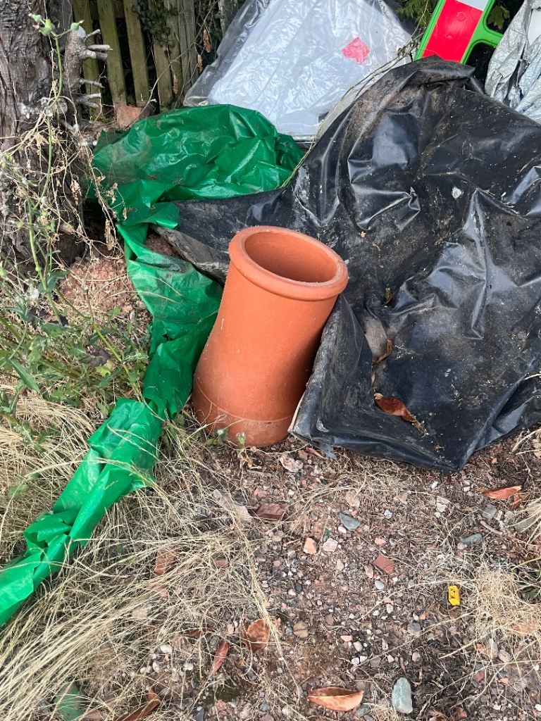 Clay Chimney Pot – Standard Orange Terracotta, Fair Condition