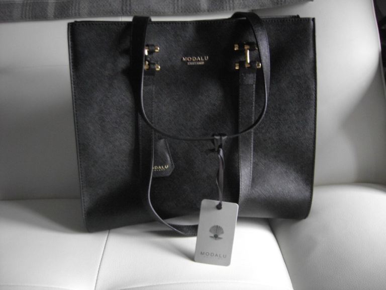 Black Leather Handbag
