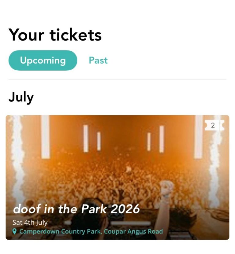 Doof in the Park tickets