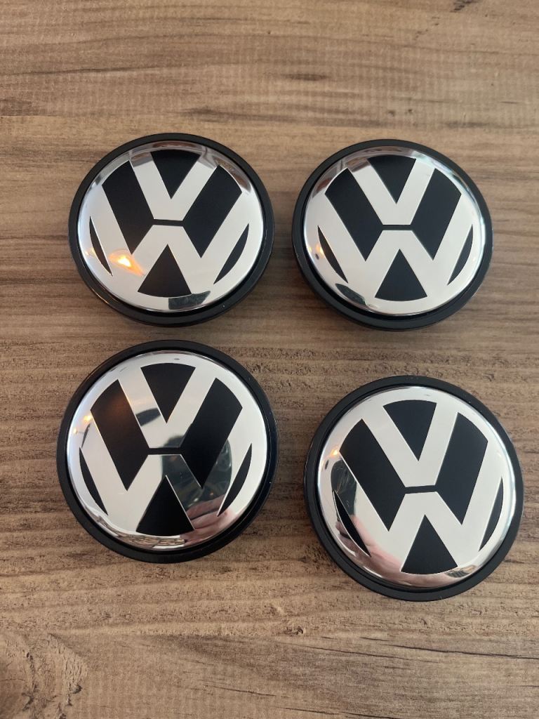 Volkswagen wheel hub cap tyre covers  new 65mm