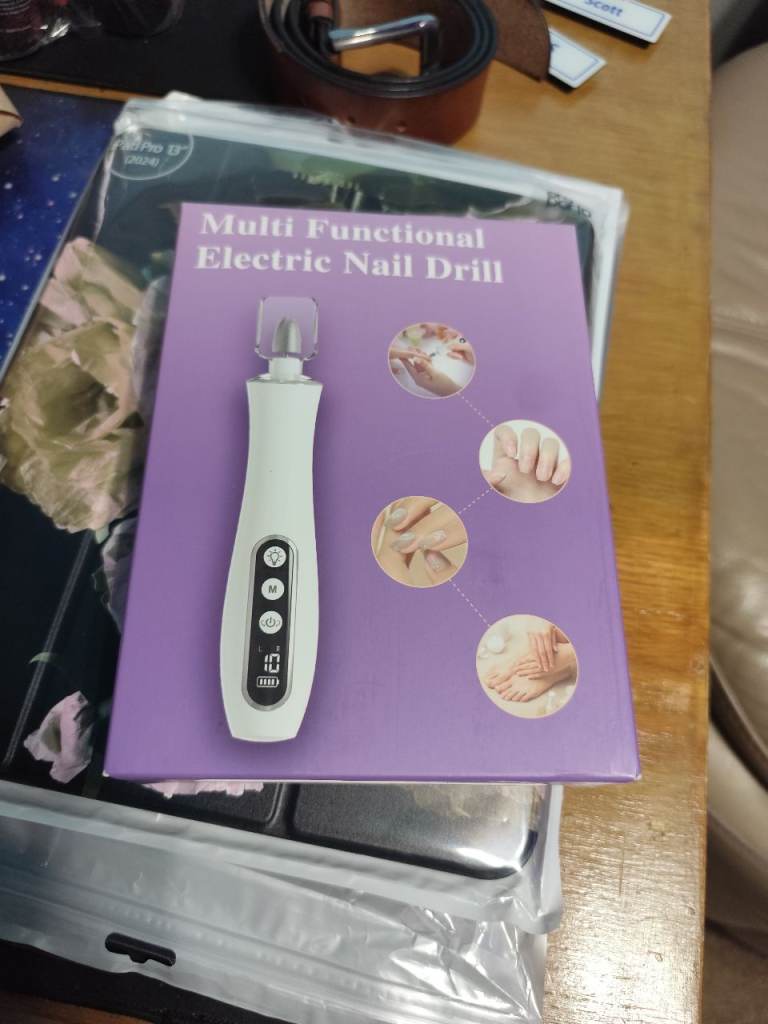 image for Cordless Electric Nail Drill
