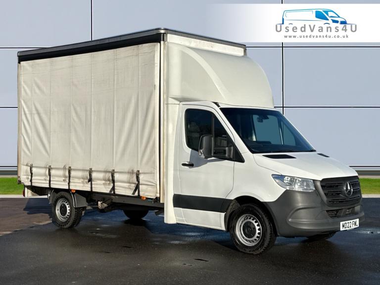 2022 Mercedes-Benz Sprinter 317CDI Progressive L3 Curtainside Eu6 150PS Curtainsider Diesel Manual