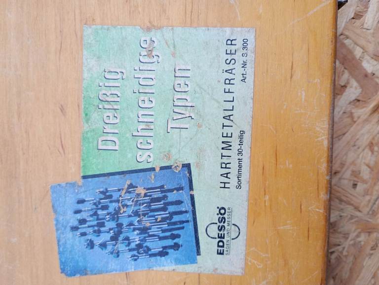 Router bits 