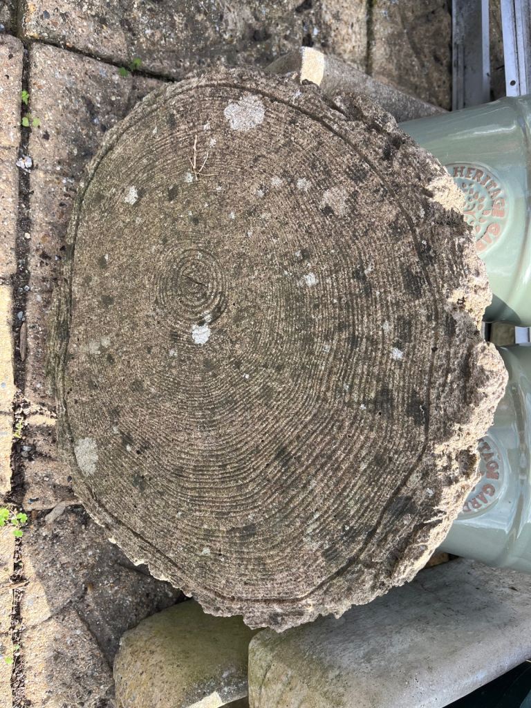 image for Single stone Log Effect Slab