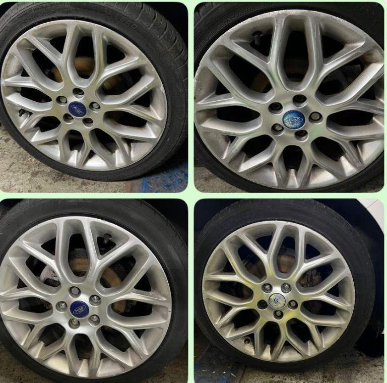 Ford alloys genuine 18” all good tyres 5x108 