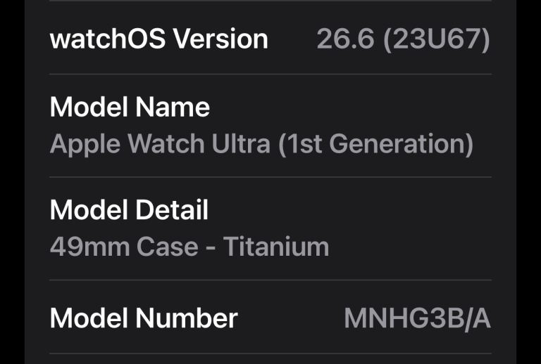 Apple Watch Ultra series 1