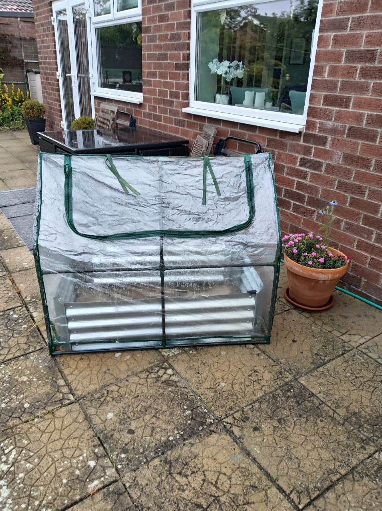 Good Condition Small Walk-In Greenhouse for Garden or Allotment