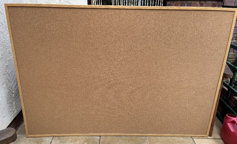 Bi-Office Cork Notice Display Wish  Board