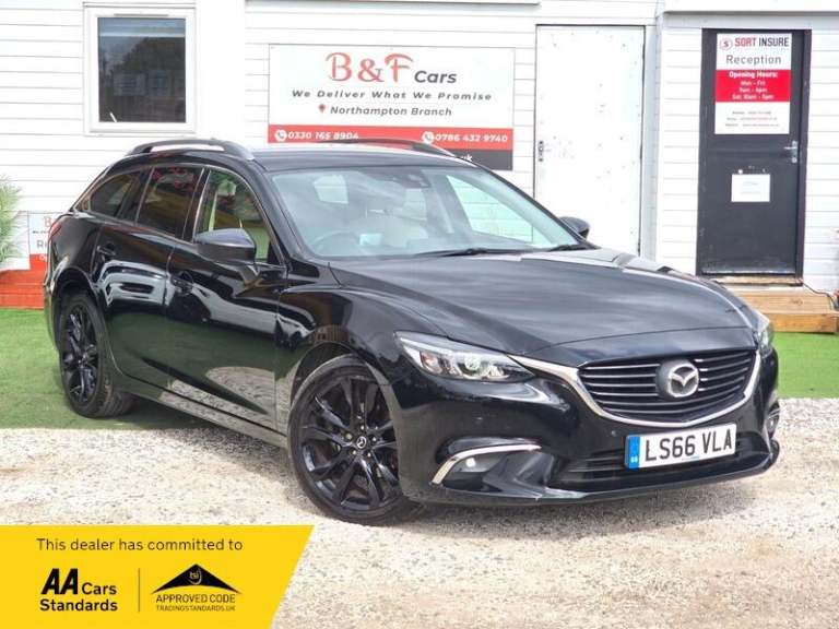 2016 Mazda Mazda6 2.2 SKYACTIV-D Sport Nav Tourer Euro 6 (s/s) 5dr ESTATE Diesel Manual