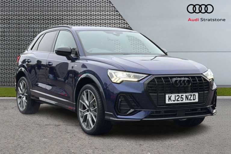 2025 Audi Q3 35 TFSI Black Edition 5dr S Tronic [20 Alloy] SUV Petrol Automatic