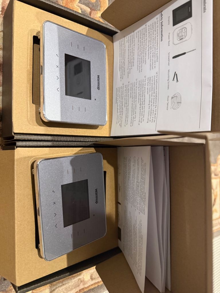 New Honeywell EvoHome Thermostats - Two Units