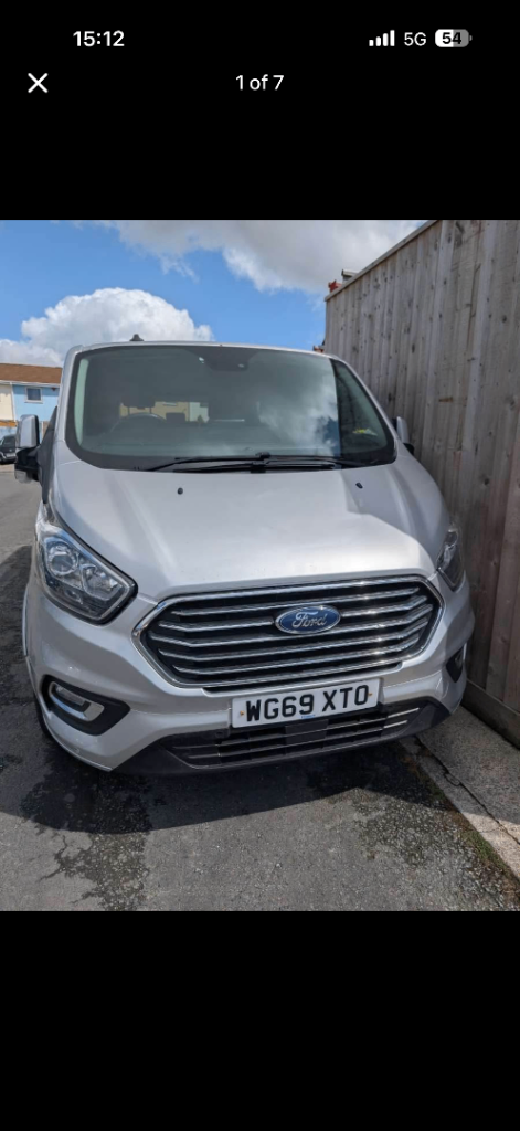 Ford, TOURNEO CUSTOM, MPV, 2019, Manual, 1996 (cc), 4 doors