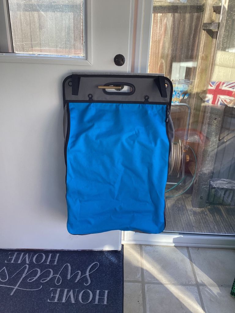 New Shoe storage for camping