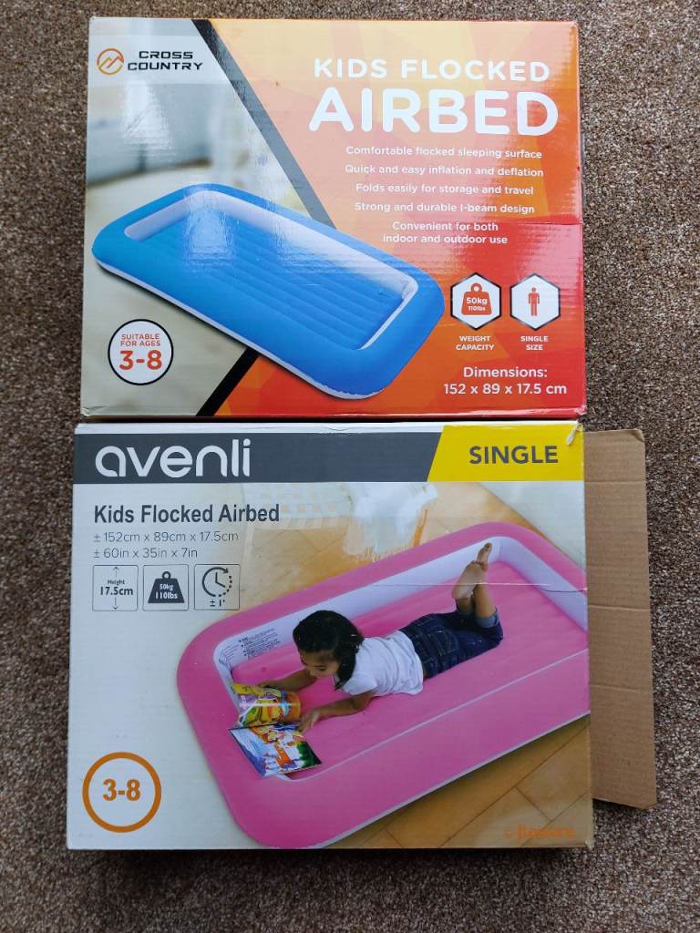 Inflatable beds for kids - two singles