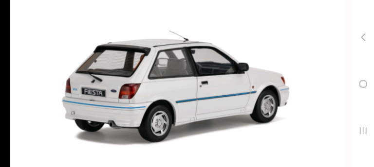 1:18 OTTO MODELS Ford Fiesta Mk3 XR2i white 967