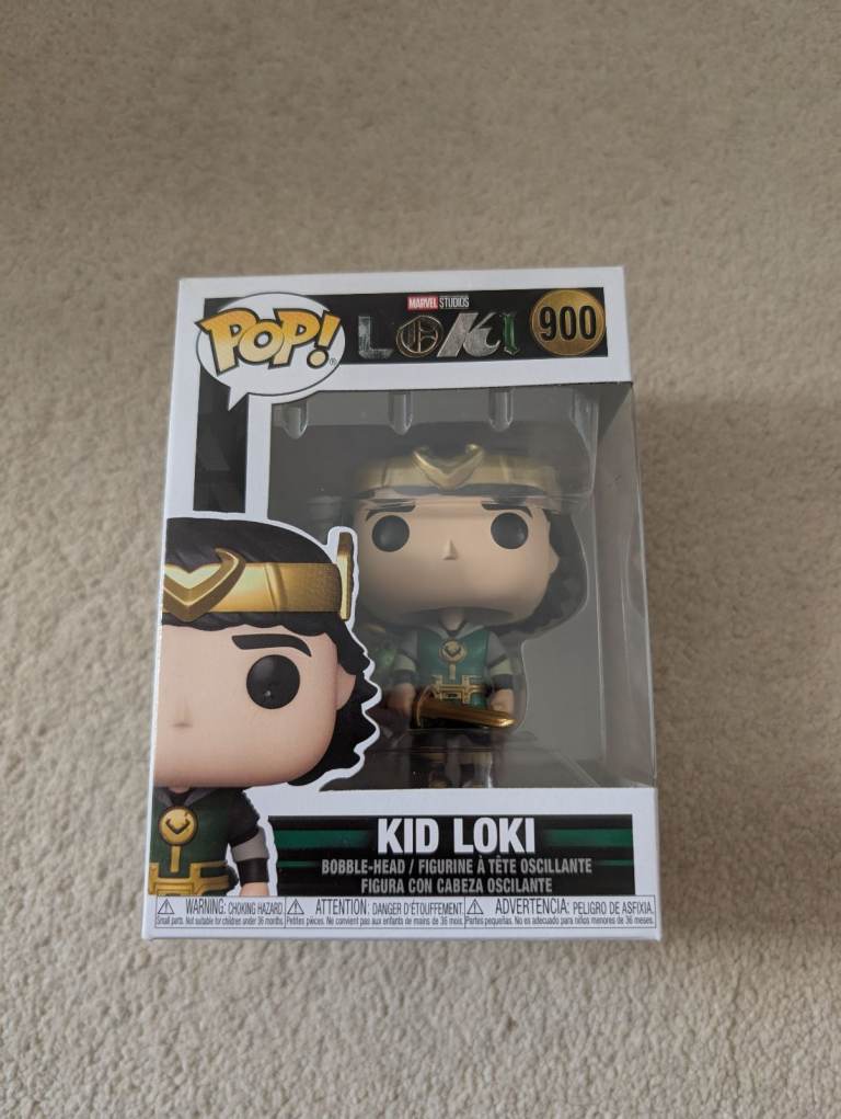 2 Loki series Funko Pop vinyls 