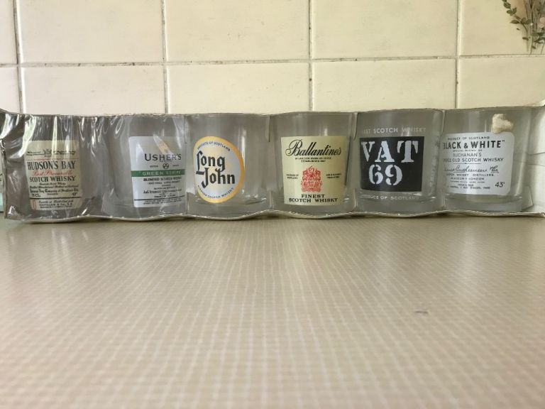 Set of 6 Luminarc Whisky Tumblers