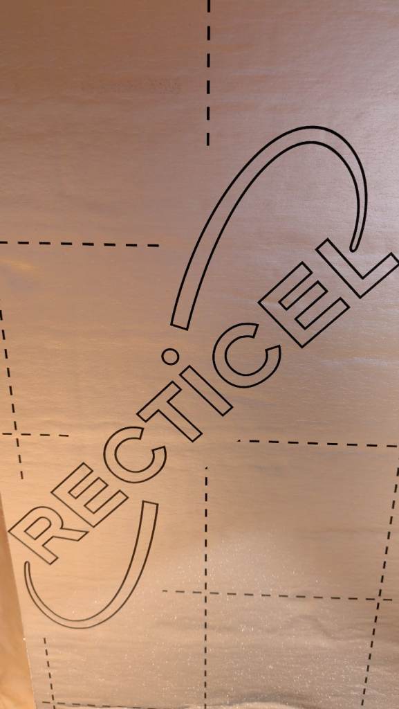 Recticel 25 mm pir board 8 ft x 4ft. 4 sheets