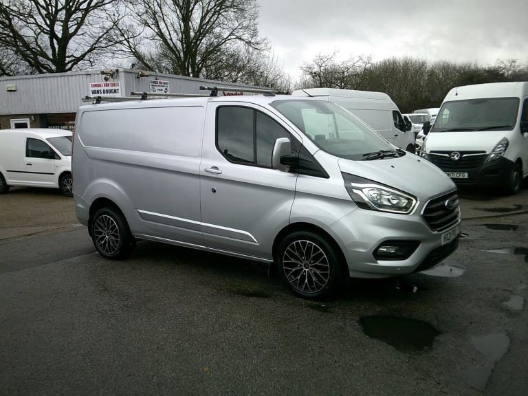 Transit Custom LIMITED,2021,21 REG,SILVER,ALLOYS,ONLY 91k,1 OWNER,VERY CLEAN VAN