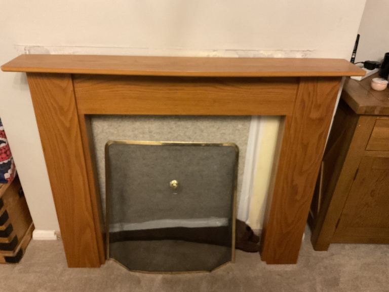 Oak Veneer Fire Surround
