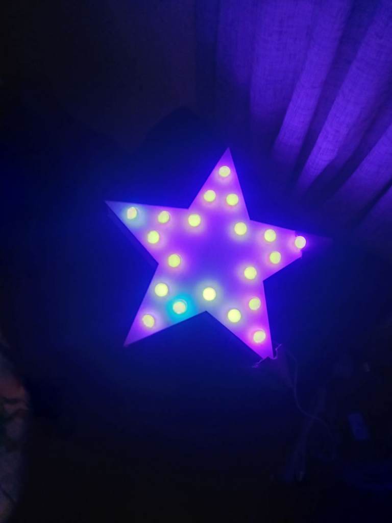 LED Star Light – Multicoloured, As Good As New
