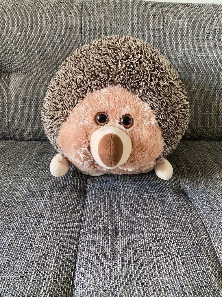 Kids soft toy/ large hand warmer/ hedgehog 🦔 