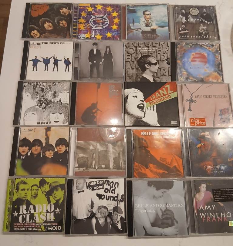 Studio cd albums various artists and bands - message for prices 