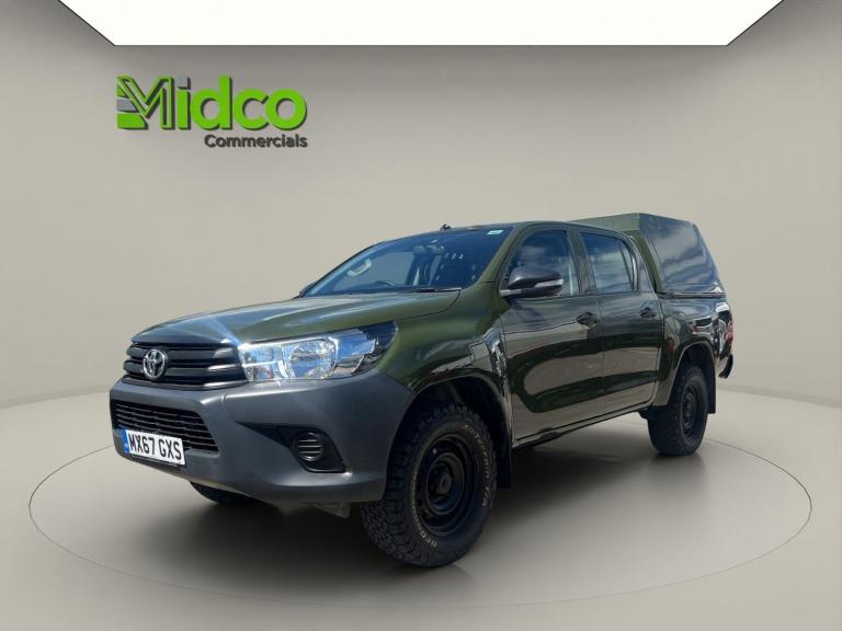 2017 Toyota Hilux 2.4 D-4D Active 4WD Euro 6 4dr (3.5t) PICK UP Diesel Manual