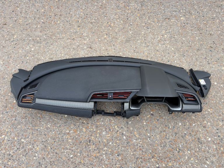 2017-2022 RED TRIM Honda Civic MK10 Dashboard Panel Passenger Airbag & DASH TRIM