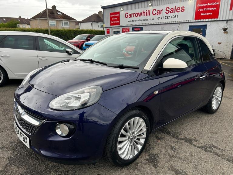 2014 Vauxhall ADAM 1.4i Glam 3dr HATCHBACK Petrol Manual