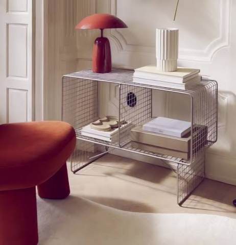 Stylish Metal Wire Cabinet, £80.00 for Sale in Mitcham, London