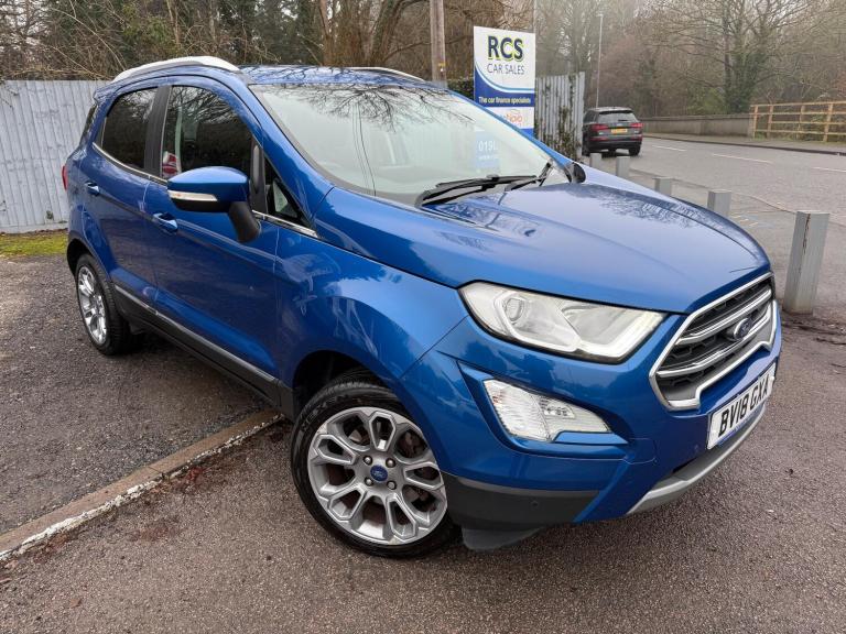 2018 Ford Ecosport 1.0T EcoBoost Titanium Euro 6 (s/s) 5dr HATCHBACK Petrol Manual