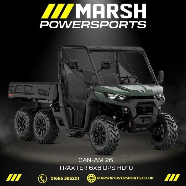Can-Am Traxter 6x6 DPS HD10 2026 - Can-Am Main Dealer - NOW REDUCED!