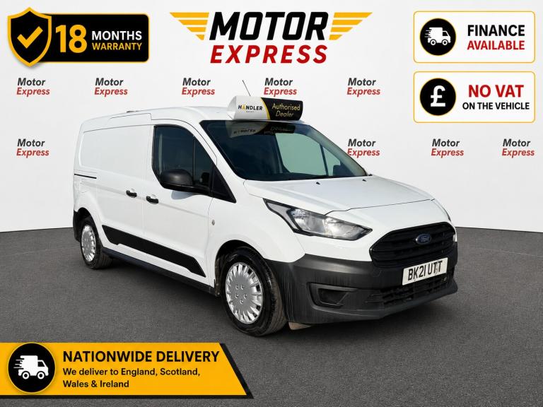 2021 Ford Transit Connect 1.5 EcoBlue 100ps Leader D/Cab Van PANEL VAN Diesel Manual