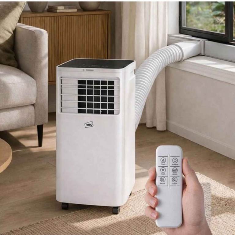 Title: ❄️ NEO 9000 BTU Portable Air Conditioner – 4-in-1 