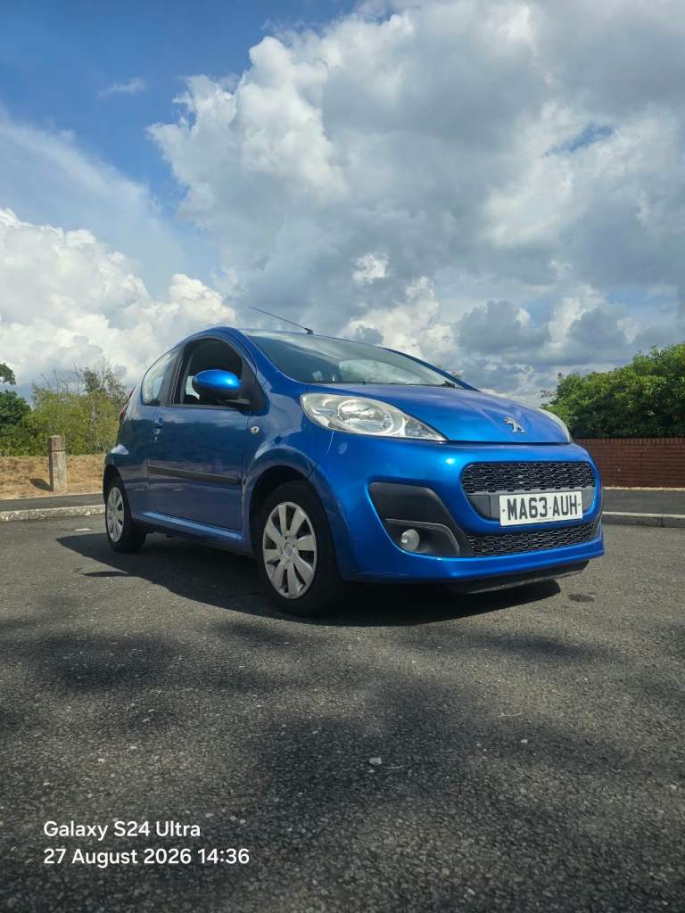 Peugeot, 107, Hatchback, 2013, Manual, 998 (cc), 3 doors