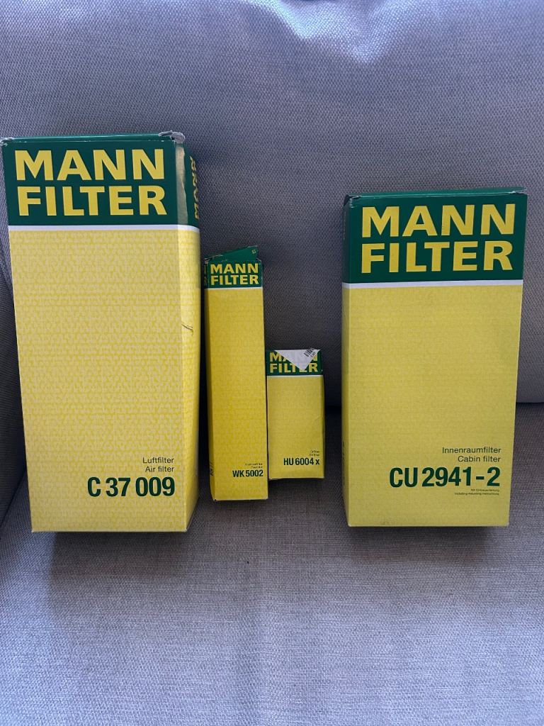 BMW x5 f15 service filters 