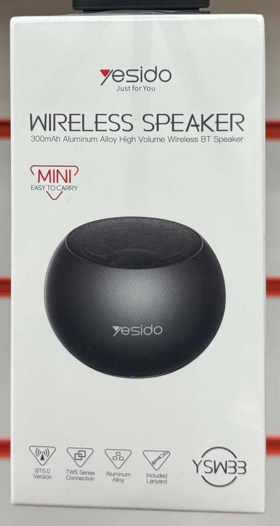 Yes I do YSW33 Mini Wireless Speaker – Bluetooth 5.0, Aluminium Alloy, Portable Pocket Speaker