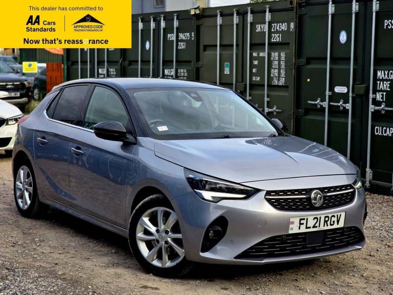 2021 Vauxhall Corsa 1.2 Turbo Elite Nav Hatchback 5dr Petrol Manual Euro 6 (s/s) (100 ps) Hatchba...