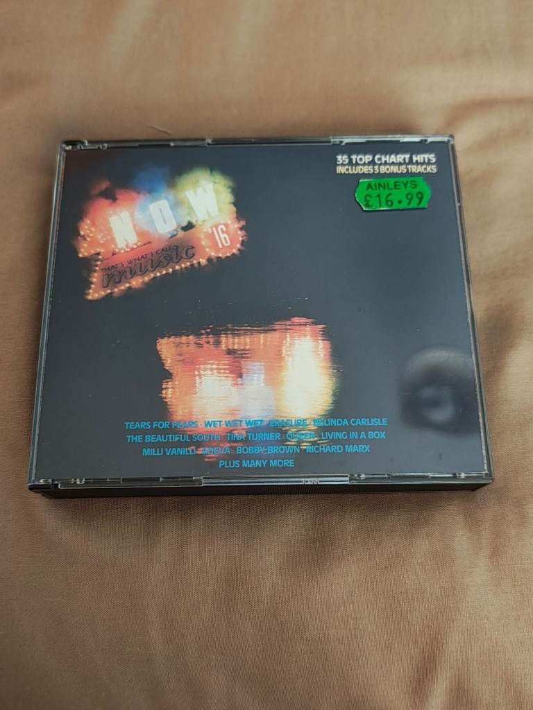 NOW 9,10,11,12,13,14,15,16 EARLY CD's 